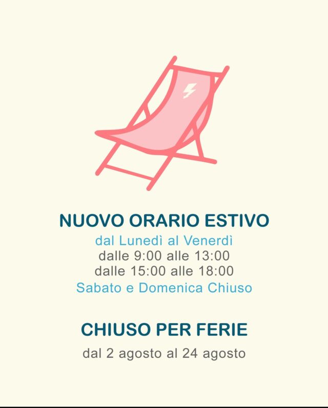 Carissimi,
anche noi ci prenderemo qualche giorno di pausa
🌊 dal 2 al 24 AGOSTO saremo in ferie 🌊

Nel frattempo vi aspettiamo ogni giorno dalle 09:00 alle 13:00, dalle 15:00 alle 18:00 dal lunedì al venerdì. 
Il sabato e la domenica il Lab resterà sempre chiuso ✨

#blockdesignlab #blockdesign
